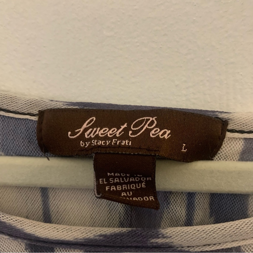 Anthropologie - "sweet pea" label
